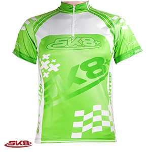 SK8+ T-Shirt สีเขียว